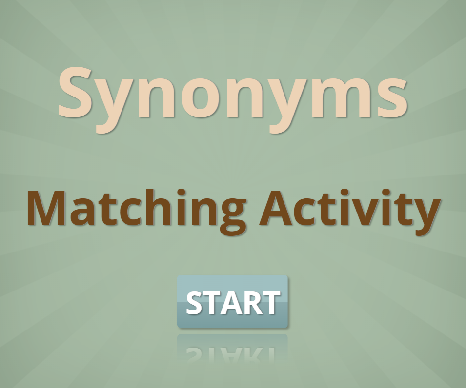 Synonyms, Matching Interactive